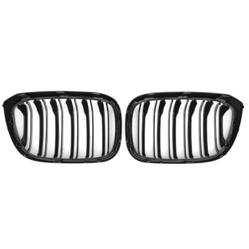 CIENUWPD Glänzend Schwarz Auto Front Niere Ersatz Kühlergrill Grill Frontgrill Racing Grills für BMW G01 G08 X3 G02 X4 2018-2022(Glossy Black) von CIENUWPD