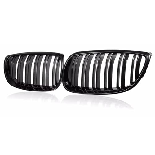 CIENUWPD Glänzend Schwarz Auto Front Nierengrill Grill Racing Grill Ersatzgrill für BMW 3-Series E92 Coupe E93 Convertible 2007-2010(Glossy Black) von CIENUWPD