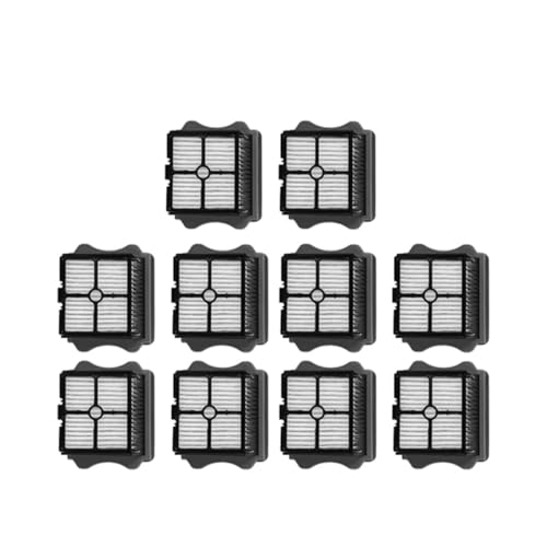 CIENUWPD HEPA-Filterbürstenrolle für Tineco Floor ONE S6/Floor ONE S7/Floor ONE S7 PRO Akku-Nass-Trocken-Staubsaugerzubehör (HEPA-Filter 10 Stück) von CIENUWPD