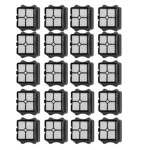 CIENUWPD HEPA-Filterbürstenrolle für Tineco Floor ONE S6/Floor ONE S7/Floor ONE S7 PRO Akku-Nass-Trocken-Staubsaugerzubehör (HEPA-Filter 20 Stück) von CIENUWPD