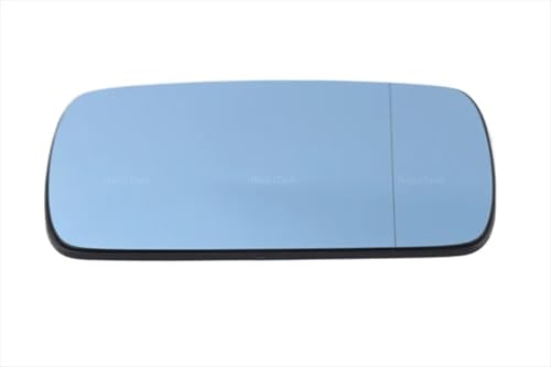 CIENUWPD Linke oder rechte Fahrer- oder Beifahrerseite Türflügel Heizung Spiegelglas Spiegellinse Limousine für BMW 3 Series E46 Compact 1999-2005(1pc Right Blue) von CIENUWPD