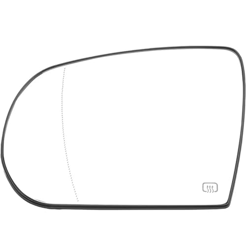 CIENUWPD Links Rechts Beheizte Seite Spiegel Glas Rückspiegel Objektiv für Jeep Cherokee Compass 2009-2020 68228912AA 68228913AA(Left Driver Side) von CIENUWPD