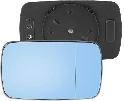 CIENUWPD Links Rechts Rückansicht Objektiv Split Spiegel Beheizte Glas Blau Rückansicht Rückspiegel Limousine für BMW E46 99-05 51168250438(1pc Right) von CIENUWPD