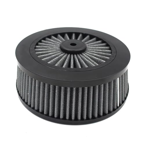 CIENUWPD Luftansaugfilterelement Motorradmotor-Luftfilterreiniger für Harley ﻿﻿Dyna FXDLS Softail Touring 0206-0091(Gray) von CIENUWPD
