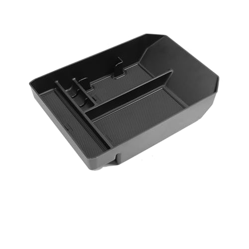 CIENUWPD Mittelkonsole Armlehne Aufbewahrungsbox Auto Tablett Organisation Aufräumen Auto Innenausstattung für Tesla Cybertruck 2024 2025(Black 1pcs) von CIENUWPD