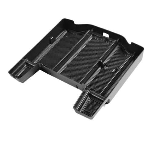 CIENUWPD Mittelkonsolen-Organizer, Armlehne, versteckte Aufbewahrungsbox für Dodge RAM 1500 2500 3500 2019 2020 2021 2022(Black,Black) von CIENUWPD