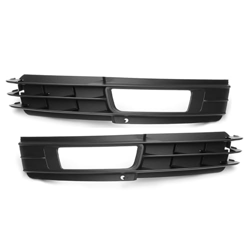CIENUWPD Paar Kühlergrill Frontstoßstange Nebelscheinwerfer Lampengitter Abdeckung für Audi A6 C6 A6L 2009 2010 2011 4F0807681P(Pair) von CIENUWPD