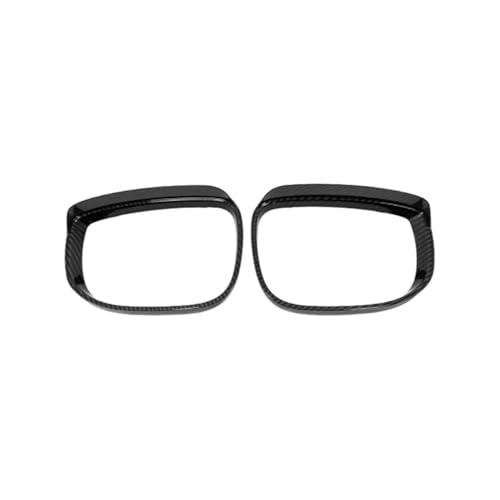 CIENUWPD Rückansicht Augenbraue Seite Glas Spiegel Trim Rahmen Regen Schild Sonnenblende Schatten ABS für Mazda CX-5 CX5 2017 2018 2019 2020 2021 2022(Carbon Fiber) von CIENUWPD