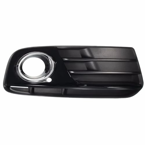 CIENUWPD Schwarzer Frontstoßstangengrill Kühlergrill Frontstoßstange Nebelscheinwerfer Lampenabdeckung Grill für Audi Q5 2013 2014 2015 2016 2017 8R0807681 8R0807682(Only Right) von CIENUWPD