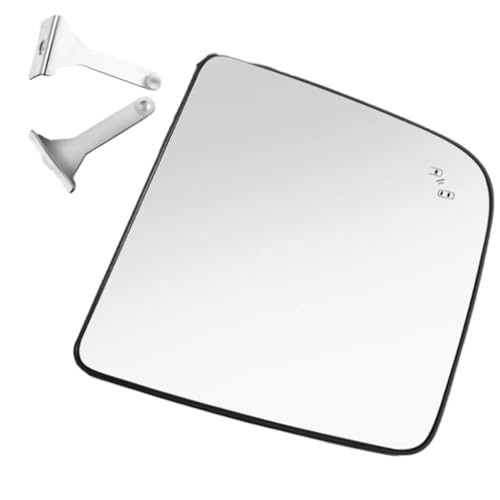 CIENUWPD Seite Rückspiegel Heizung Glas Tür Außenspiegel Toter Winkel für Nissan Titan XD 2016 2017 2019 96366-EZ10B 5575G-HQFR(Right Passenger Side) von CIENUWPD