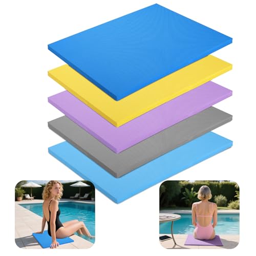 CIEOVO Pool-Sitzmatten für Poolrand – EVA-Schaumstoff, Poolrandkissen, Poolrandmatte, Poolrand-Sitzunterlage für Sommer, Outdoor, Strand, Pool, Zubehör, 5 Stück CIEOVO Pool-Sitzmatten für Poolrand – EVA-Schaumstoff, Poolrandkissen, Poolrandmatte, Poolrand-Sitzunterlage für Sommer, Outdoor, Strand, Pool, Zubehör, 5 Stück von CIEOVO