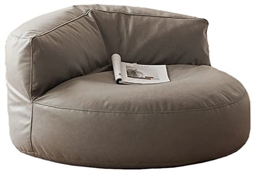 Large Bean Bag Chairs for Adults(Cover ONLY, NO Filler) Ultra Soft Faux Leather Fabric Lazy Sofa Bean Bag Chair Couch for Floor Seating, Lounge Relaxing,Play Gaming,Movie Night (Farbe : C) von CIFFRA