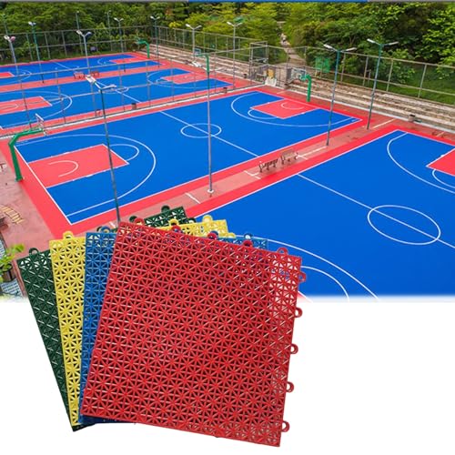 CIFIEXUE Sportplatzfliesen Für Basketball Im Freien 10 X 10 Zoll Modulare Ineinandergreifende Bodenfliesen/Matten Für Turnhallen Spielplätze Öffentliche Freizeitplätze Wasserdichter DIY-Puzzle-BO CIFIEXUE Sportplatzfliesen Für Basketball Im Freien 10 X 10 Zoll Modulare Ineinandergreifende Bodenfliesen/Matten Für Turnhallen Spielplätze Öffentliche Freizeitplätze Wasserdichter DIY-Puzzle-BO von CIFIEXUE