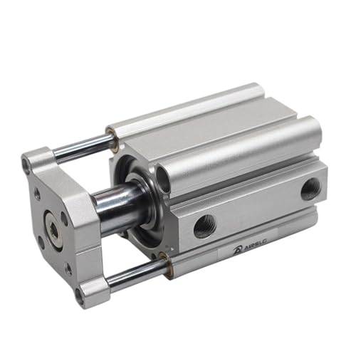 CQMB SMC Typ CQMB20/25/32 Kein Magnethub Dünner Zylinder Doppeltwirkend Führungsstange Kompakter Pneumatikzylinder(CQMB32,20mm strok) von CIFKH