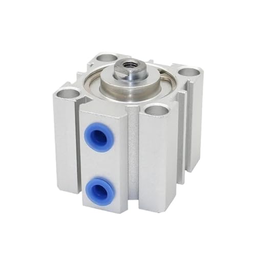 Luftzylinder-Serie Pneumatisch Kompakt 16 20 25 32 Bohrung bis 5 10 15 20 25 30 35 50 mm Hub Kompakte dünne Luftzylinder(Stroke 10mm,Bore 16mm) von CIFKH