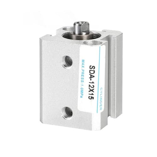Luftzylinder-Serie Pneumatischer Kompaktzylinder 12 16 20 25 32 40 50 63 80 mm Bohrung bis 5 10 15 20 25 30 35 40 45 50 mm Hub(Stroke 5mm,Bore 16mm) von CIFKH