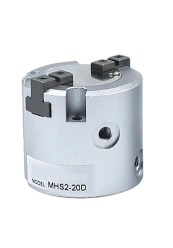 MHS2/MHS3/MHS4 Finger Pneumatischer Greifer Ersatz Doppeltwirkender Rotierender Luftzylinder 16D/20D/25D/32D/40D/50D(MHS4,20D) von CIFKH