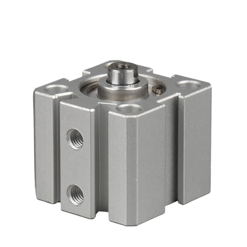 Pneumatikzylinder SDA 12/16/20/25/32 Bohrung Serie Doppeltwirkender Hub Kompakte Dünnluftzylinder(Stroke 15mm,Bore 20mm) von CIFKH
