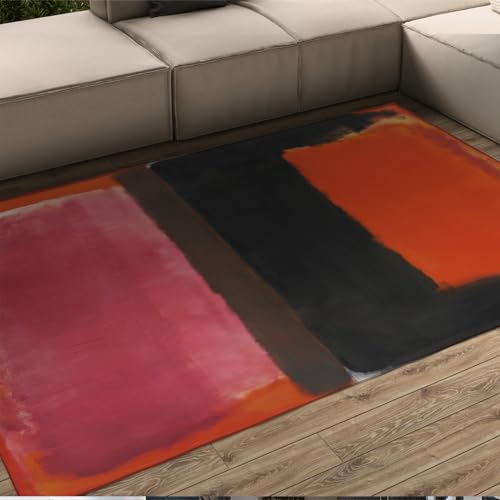 CIHCOHOME waschbare teppiche für Wohnzimmer Schlafzimmer minimalismus Bereich Teppich rutschfest weicher niedriger Flor innenteppich hdekorative Bereich teppiche für wohnkultur 60x90cm von CIHCOHOME