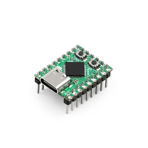CIJIAOPOYU Entwicklungsplatine， RP2040-Zero Mikrocontroller-Entwicklungsboard RP2040 Dual-Core-Prozessor(Pico mini (soldered)) von CIJIAOPOYU