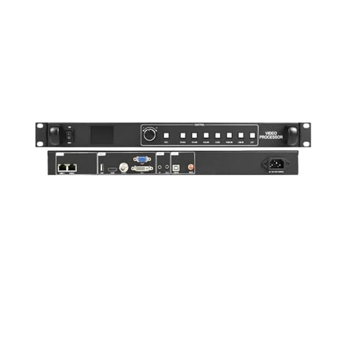 CIJIAOPOYU HD-VP210A Videoprozessor LED-Anzeige Vollfarbmodul Videowand Leuchtschild USB-Anschluss-Controller Unterstützt DVI HDMI VGA-Eingang von CIJIAOPOYU