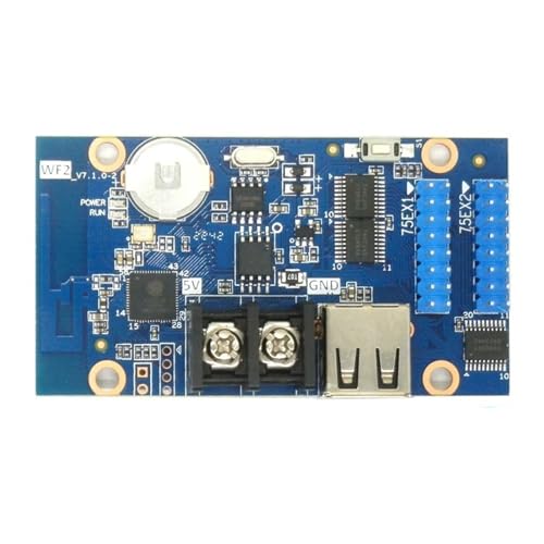 CIJIAOPOYU HD-WF1 HD-WF2 HD-WF4 Asynchrone USB-Vollfarb-LED-Steuerkarte mit Hub75-Anschluss for P3 P4 P5 P10 RGB-Sturzdisplay(HD-WF2) von CIJIAOPOYU