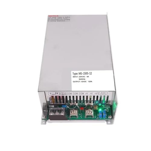 CIJIAOPOYU Schaltnetzteil MS-1500W 110 V/220 V AC zu DC 12 V 13,5 V 15 V 24 V 36 V 48 V 60 V 72 V 80 V 110 V 150 V 220 V Spannung einstellbar SMPS(0-24VDC) von CIJIAOPOYU