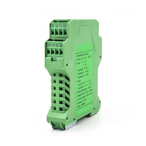 Eisenbahn-Thermoelement RTD-Temperaturtransmitter PT100 4-20 mA 0-10 V Ausgang DC24V AC220V Konverter(1 in 2 out 0-10V) von CIJIAOPOYU