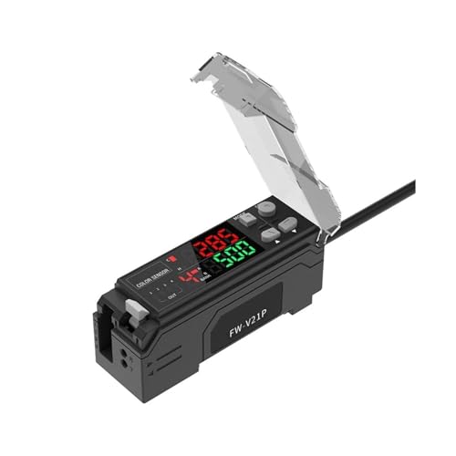 Farberkennung Photoelektrischer Sensor FW-V21P Koaxialsonde RGB Lichtquelle Objekt Farbe Auflösung Kalibrierung(FW-V21N and FW-H35) von CIJIAOPOYU