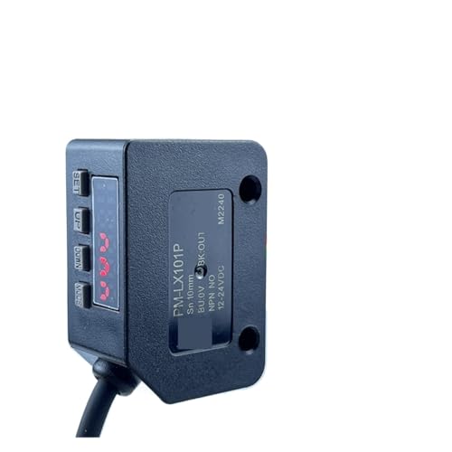 Farbsensor Lichtschranke RGB Markierungserkennung Abweichungskorrektur 12-24V DC NPN/PNP optional(PM-LX101) von CIJIAOPOYU