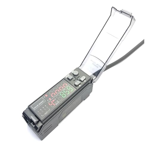 Farbsensor RGB digitaler 4-Kanal-Ausgangssensor mit Glasfasersonde(EB-C21) von CIJIAOPOYU