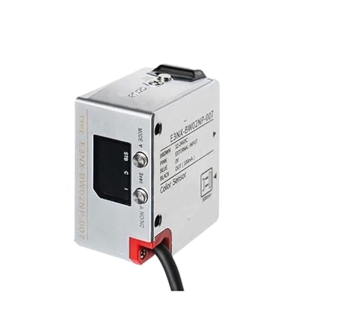 Lange abstand weiß licht farbe mark sensor licht spot einstellbar 0-500mm farbe trennung farbe anerkennung geeignet(E3NX-BW02NP-007) von CIJIAOPOYU