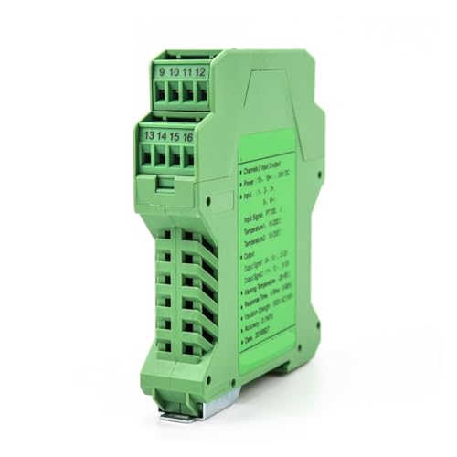 RTD Hermocouple Temperaturtransmitter PT100 4-20mA 0-10V Ausgang DC24V AC220V Konverter(1 in 1 out 0-10V) von CIJIAOPOYU