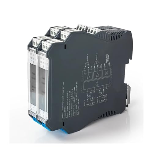 Temperaturtransmitter 1-in-1-out 4-20mA Konverter Verteiler PT100(2 in 2 out 0-5v) von CIJIAOPOYU