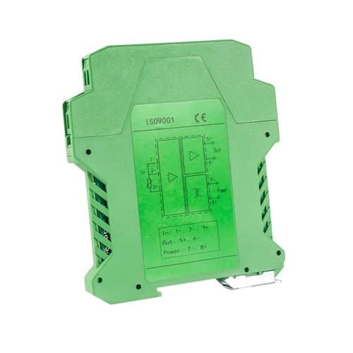 Temperaturtransmitter PT100 0–100 °C, 0–200 °C, 0–300 °C, 4–20 mA, 0–10 V, 0–5 V, Sensor, 1 Eingang, 2 Ausgänge, Temperaturkonverter(0-100C to 0-5V) von CIJIAOPOYU
