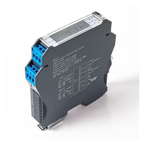 Temperaturtransmitter RTD 4-20 mA 35 mm DIN-Montage 1 Eingang 1 Ausgang 200 Grad 100 Grad PT100(0-100C 0-10VAC220V) von CIJIAOPOYU