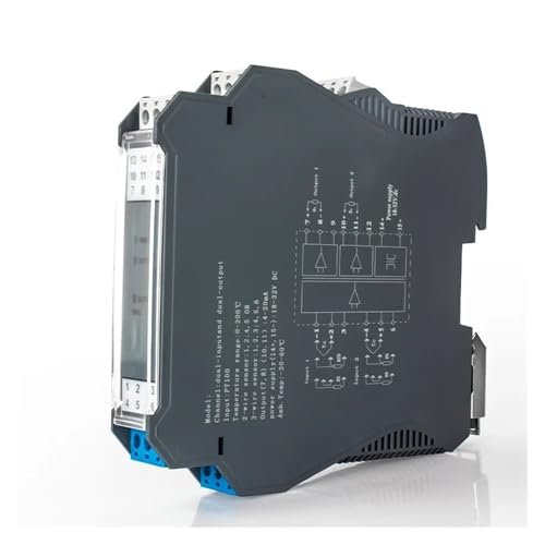 Temperaturtransmitter RTD PT100 4-20 mA 0-10 V RS485 100 °C 150 °C 200 °C PT100-Sensor(1to2 0-100C 4-20mA) von CIJIAOPOYU