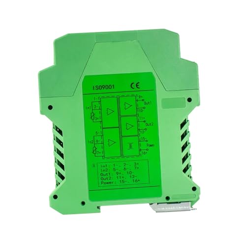 Tempreature Transmitter 4-20mA 0-10V 0-5V Sensor Konverter PT100 Temperatur Konverter 2 In 2 Out PT100(0-500C to 0-5V) von CIJIAOPOYU