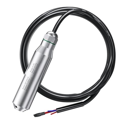Wasserdichter Füllstandssender QDY30A IP68 Wasserdicht 5 m/10 m Reichweite Tankfüllstandssensor 4-20 mA RS485 0-10 V 0-5 V(10m range 10m cable,0-10V output) von CIJIAOPOYU
