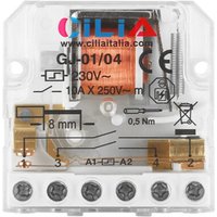 CILIA Stromstoßschalter Relais für Montage in Unterputzdose, f.beliebig viele Taster230 VAC, 2 Schließkontakt, 10 A 2 Phasen Nr.4, 10 A CILIA Stromstoßschalter Relais für Montage in Unterputzdose, f.beliebig viele Taster230 VAC, 2 Schließkontakt, 10 A 2 Phasen Nr.4, 10 A von CILIA