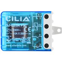 CILIA Stromstoßschalter für beliebig viele Taster, 2 NO Schließkontakt, AC, 50/60Hz, Standard, 230 V, 10A Relais, Unipolarer Schalter, Stecknuss, mit CILIA Stromstoßschalter für beliebig viele Taster, 2 NO Schließkontakt, AC, 50/60Hz, Standard, 230 V, 10A Relais, Unipolarer Schalter, Stecknuss, mit von CILIA