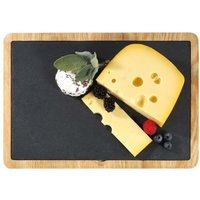 Cilio - Servierbrett mit Schieferplatte formaggio rechteck von CILIO