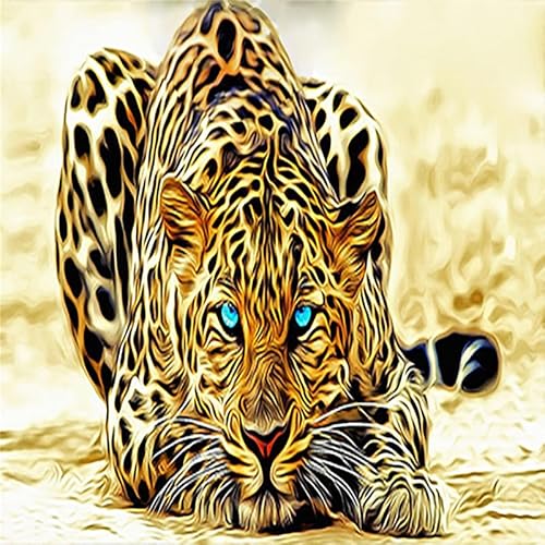 Fototapete 3d Effekt Tierischer Leopard Design Tapete Fototapeten Vlies Tapeten Vliestapete Wandtapete moderne Wand Schlafzimmer Wohnzimmer 250cm×175cm(Breite x Höhe) von CILODO