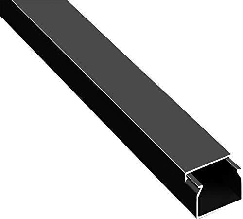 20m Kabelkanal Selbstklebend (25x25mm BxH, Schwarz) von CILSON
