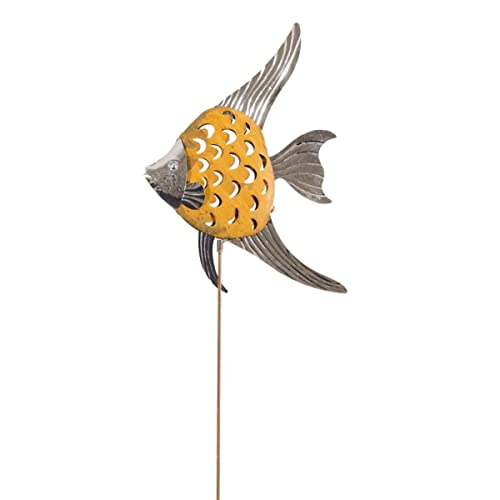 CIM Rost Gartenstecker - Edelrost Stange Mirror Fisch - Abmessung: 25 x 2,5 x 124cm - 3D Design - Moderne Haus und Gartendekoration CIM Rost Gartenstecker - Edelrost Stange Mirror Fisch - Abmessung: 25 x 2,5 x 124cm - 3D Design - Moderne Haus und Gartendekoration von CIM
