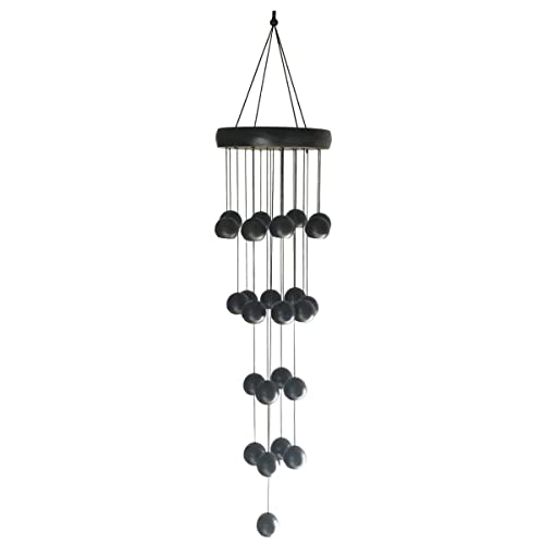 CIM Klangspiel - Windspiel - inkl. S-Haken Aufhängung - wetterfeste Dekoration (Bells 73cm) von CIM