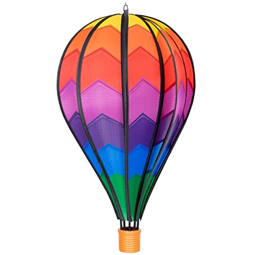 CIM Windspiel - Heißluftballon Mountain - wetterbeständig - Ballon: Ø28cm x 48cm - inklusive Aufhängung von CIM