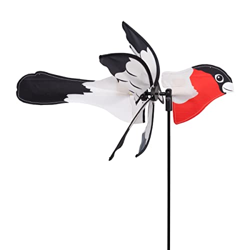 CIM Windspiel - Petite 2in1 GIMPEL - Ø28x43x85cm - Windmühle mit Standstab oder Mobile mit Hängeset von CIM