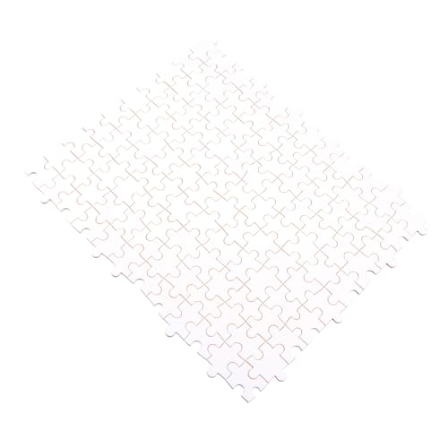 CIMAXIC 1000 Stück Holz-Puzzle, blanko, Sublimationsrohlinge, Thermotransfer-Wärmeübertragung, Puzzle, blanko, Sublimations-Puzzle, Freiform-Puzzle, individualisierbar, gewöhnliches Weiß, 0606E065CU von CIMAXIC