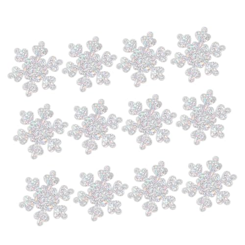 50 Stück Filigrane Weihnachts-Schneeflocken-Ornamente Zum Selbermachen Haarschmuck von CIMAXIC